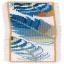 Bookmark - Blue Feathers (2)