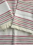 Vintage bath towel - Camargue - Red