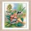 Chickadees & blossoms