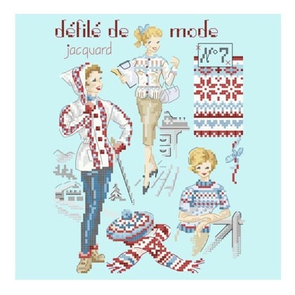 Défilé de mode N°7 «Le jacquard»