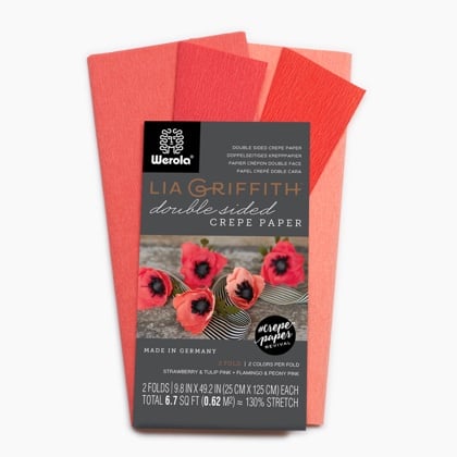 Crepe Paper Kit - Strawberry/Tulip & Flamingo/Peony