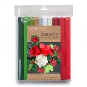 Heavy Crepe Paper kit - Winter Garden Collection