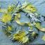 Tropical Leaves Frosted Paper Flower Kit