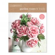 Garden Roses & Buds Frosted Paper Flower Kit