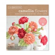 Camellias Frosted Paper Flower Kit
