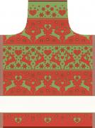 Apron Bltizen - Green / Red