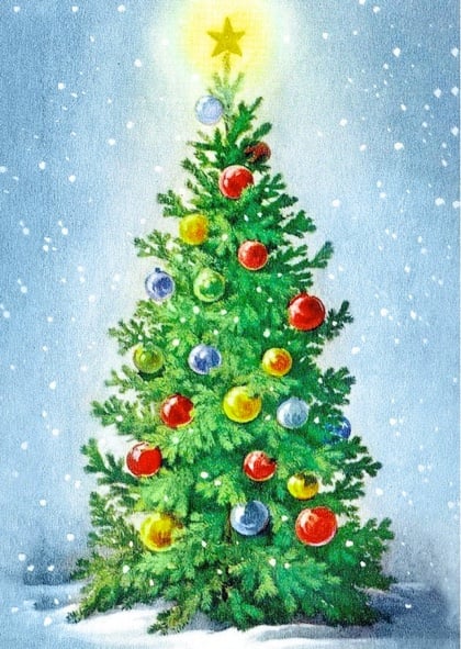 Christmas Tree From Wizardi - Diamond Painting - Kits - Casa Cenina