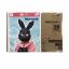 Hare Mask Black - Papercraft Kit