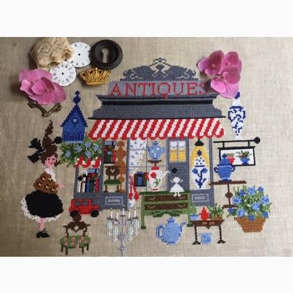Antiques de Lilli Violette - Grilles Point de Croix - Grilles Point de ...