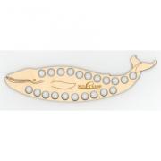 Embroidery Floss Holder - Whale