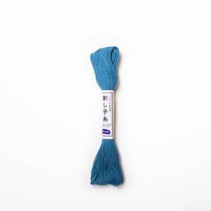Sky blue Sashiko thread
