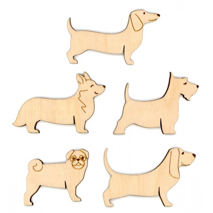 Spool Set Dogs (10pcs)
