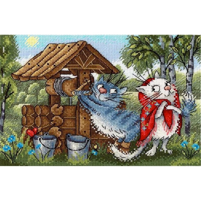 Turtle Print Counted Cross Stitch Embroidery Kit Seascape Animals Oven 