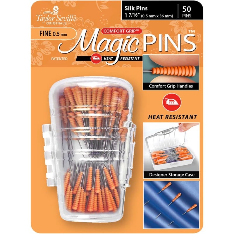 Applique Pins - Magic 0.5mm From Taylor Seville - Needles Pins and Magnets  - Accessories & Haberdashery - Casa Cenina