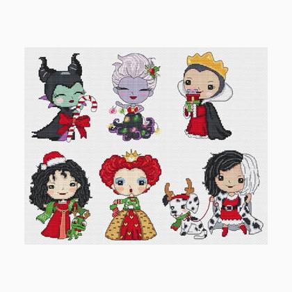 Princesses Of Evil Celebrate Christmas
