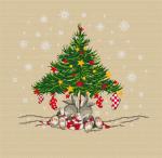 Christmas Bunnies Tree