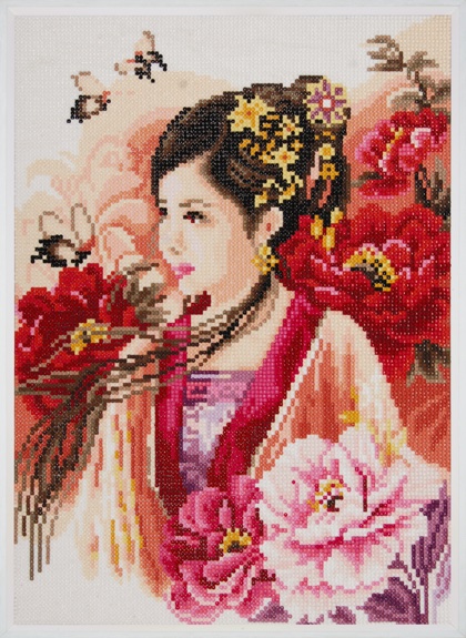 Asian Lady in Pink