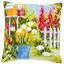 Front Cushion: In My Garden