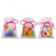 Potpourri bags: Colourful flowers