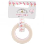 Decorative Paper Tape 15mm - Flock Of Flamingos