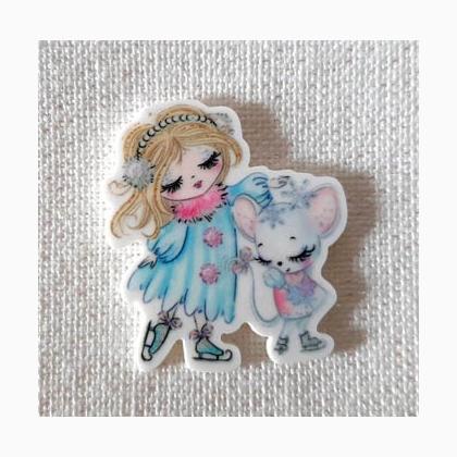 Plaisirs D\'Hiver Magnet