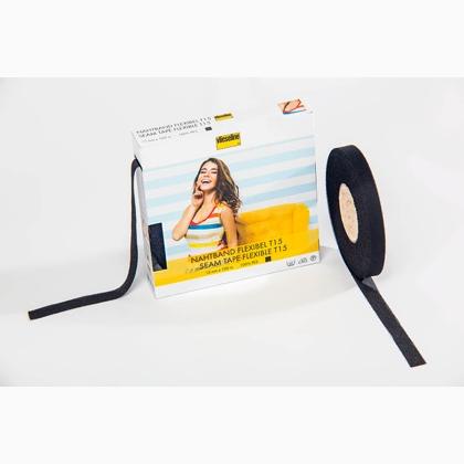 Seam Tape Flexible T15 - Black