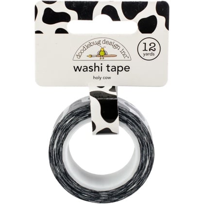 Decorative Paper Tape 15mm - Holy Cow