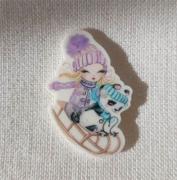 Tobogganing Magnet