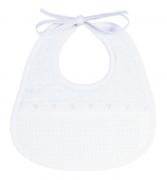 Baby Bib - Classic Sponge - White
