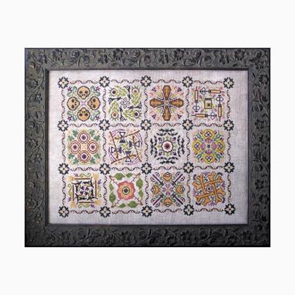 Cross Stitch Chart by Ink Circles Baroque