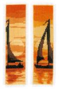 Bookmark - Sailing at sunset (2)