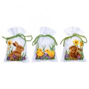 Potpourri bags: Rabbits with chicks