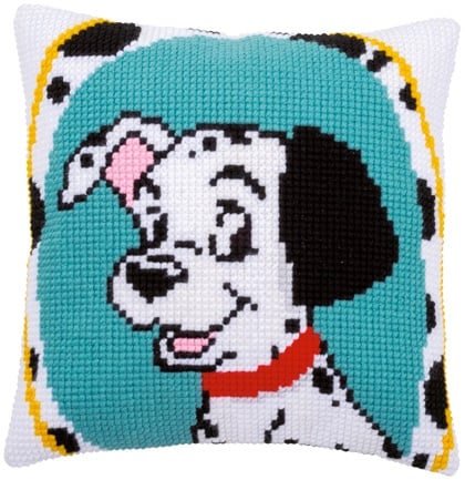 Front Cushion: Dalmatian
