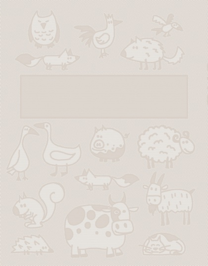 Farm Jaquard Baby Blanket
