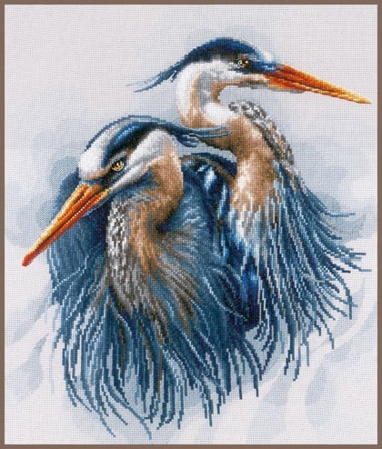 Great Blue Herons