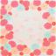 Hime Adeline Klam Furoshiki - Chrysanthemum Red