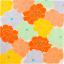 Hime Adeline Klam Furoshiki - Peony Orange