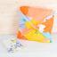 Hime Adeline Klam Furoshiki - Peony Orange