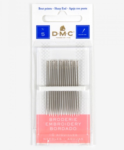 Embroidery needles - size 5