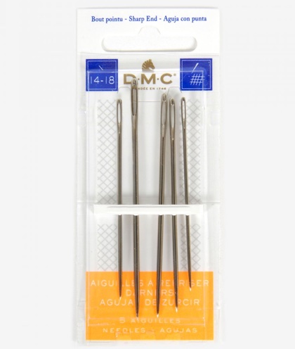 Darning needles 14-18 From DMC - Needles Pins and Magnets - Accessories &  Haberdashery - Casa Cenina