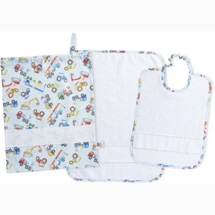Day Care Set - Vehicles - White