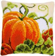 Front Cushion: Pumpkins