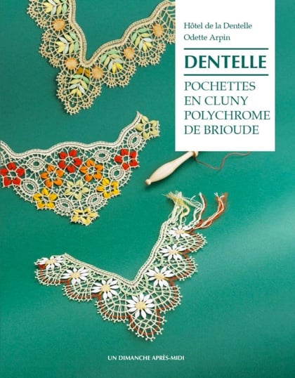 Pochettes en cluny polychrome de brioude