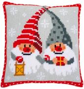 Front Cushion: Christmas Gnomes