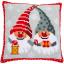 Front Cushion: Christmas Gnomes