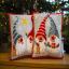 Front Cushion: Christmas Gnomes