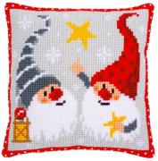 Front Cushion: Christmas Gnomes II