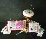 Blackberries & Bees Trio Needlework Accessories
