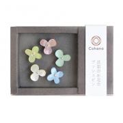 Flower Push Pins of Oyster Shell (Assorted colors)