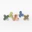 Flower Push Pins of Oyster Shell (Assorted colors)